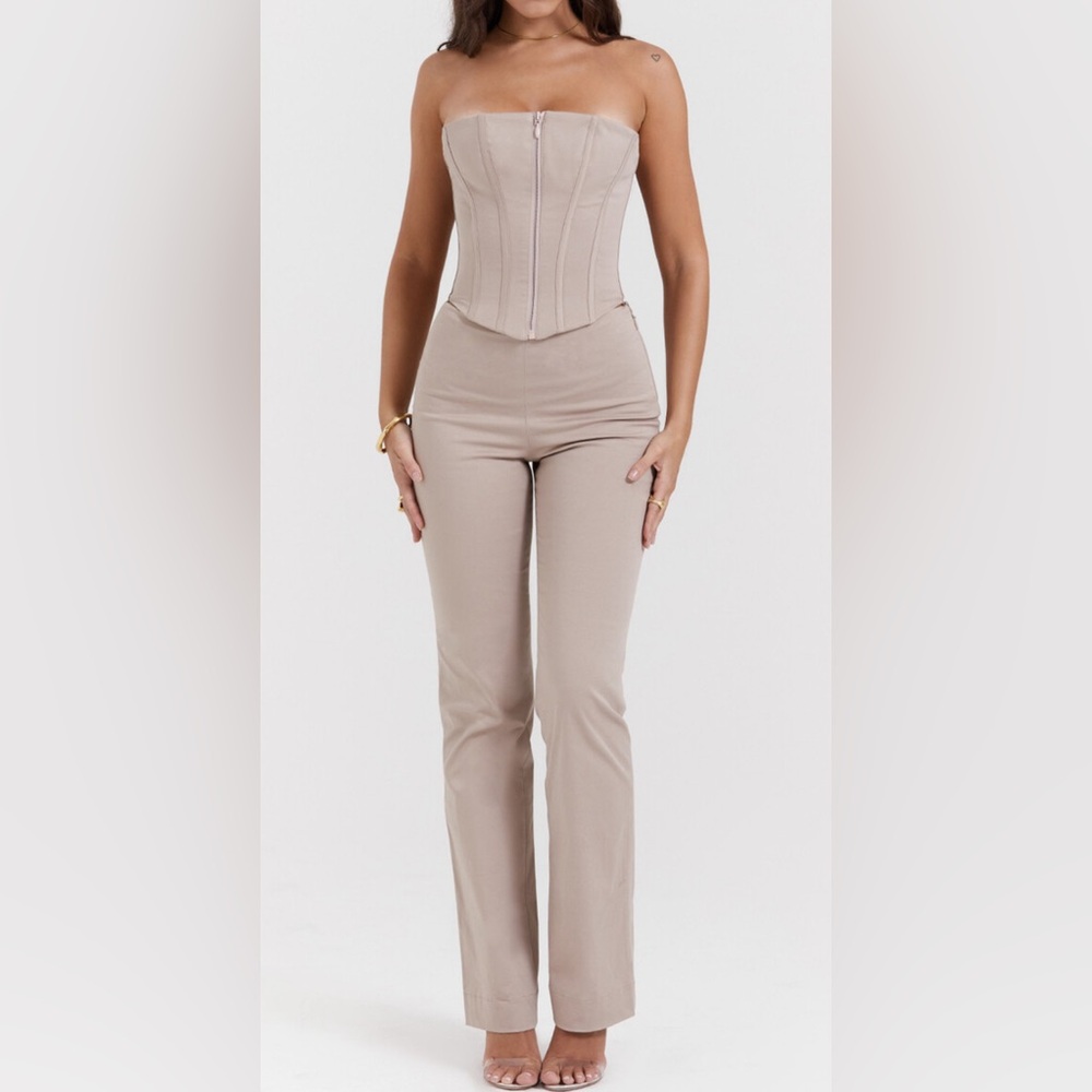 Mistress Rocks Mousse Strapless Jumpsuit